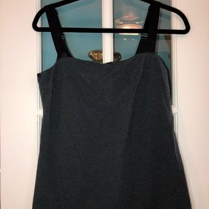 Lululemon Charcoal Heart Tank